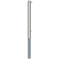 Stainless steel post |  89 mm | removable, self-engaging lockwith hot-dip galvanized ground socket part-no. 470.10 | with triangular locking mechanism acc. with DIN 3223 | with 1 eyelet